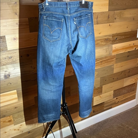 Levi's SilverTab Men's Straight Jeans - Dark Blue 34x32 - Picture 4 of 11